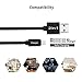iPhone Charger, Micro USB Cable, Gaoye Metal 2 in 1 Lightning Cable (6.6ft) 2 Meters [Apple MFi Certified] 8 Pin Syncing Charging Micro Cable for iPhone iPad Samsung HTC LG Huawei Android Phones