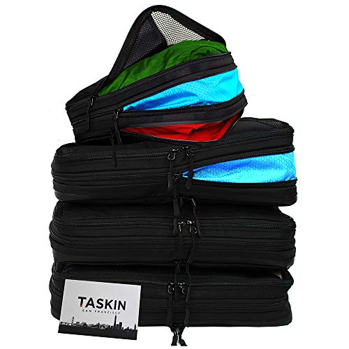 Compression Packing Cubes Clean & Dirty Compartments w/Flexible