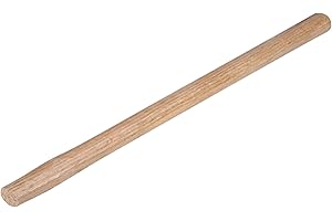 uxcell 28 Inch Wood Hammer Handle Wooden Handle Replacement for Sledge Hammer Oval Eye European Beech Wood