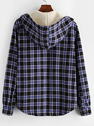 fuzzy flannel jacket