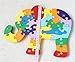 HIPGCC Wooden Jigsaw Puzzles Winding Elephant Toys Game Children Letter Numbers Preschool Puzzles Educational Toys for Toddler/Little Kid/Big Kid