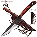 Red Deer Patch Knife (Red Rose Wood) Large