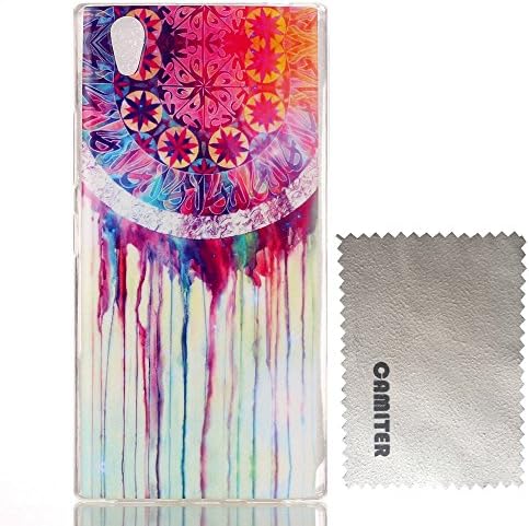 Camiter Colorful Painting design Clear Skin Soft Flexible Extremely Thin Gel TPU Series Scratch-Proof Back Protective Skin Cover Case for Lenovo P70