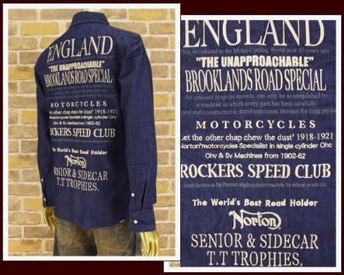 Amazon Co Jp ノートン Norton 長袖デニムシャツ メンズ 23n1503 77 服 ファッション小物