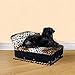 Keet Mini Chaise Leopard Pet Bed