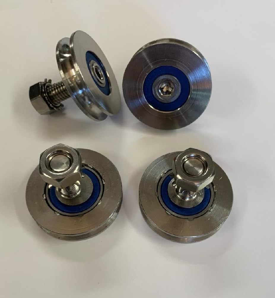 Photo 1 of Tile saw carriage tray replacement wheels for most Target, Husqvarna and Felker tile saws.