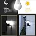 Dusk to Dawn Lights Bulb, Minger 7W Smart LED Bulbs with Auto on/Off, Indoor/Outdoor Lighting Lamp for Porch, Hallway, Patio, Garage (E26/E27, 600lumen, Cold White)