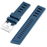 StrapHabit Quick Release Pro Diver Rubber Watch Strap Band FKM 20mm 22mm