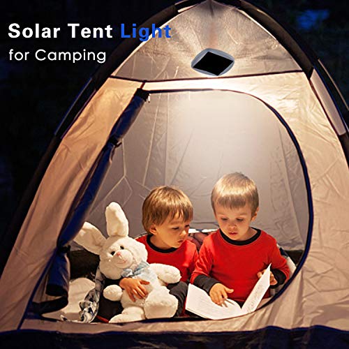 image for ORIENTOOLS Magnetic Solar Lights, Multifunctional Hybrid Battery LED L