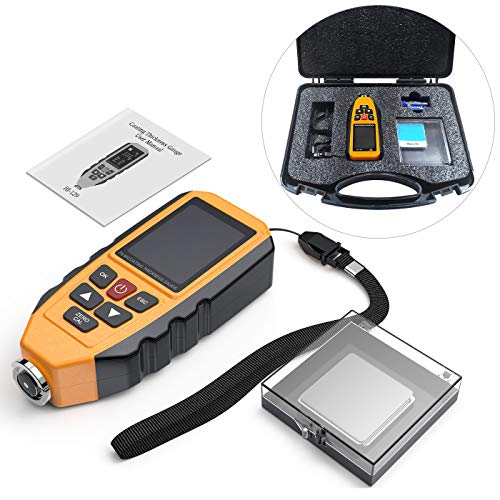 ERAY Digital Paint Coating Mil Thickness Gauge Meter With Backlight