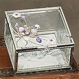 StealStreet SS-A-38128 3.5-Inch Square Box, Orchid Purple Lavendar