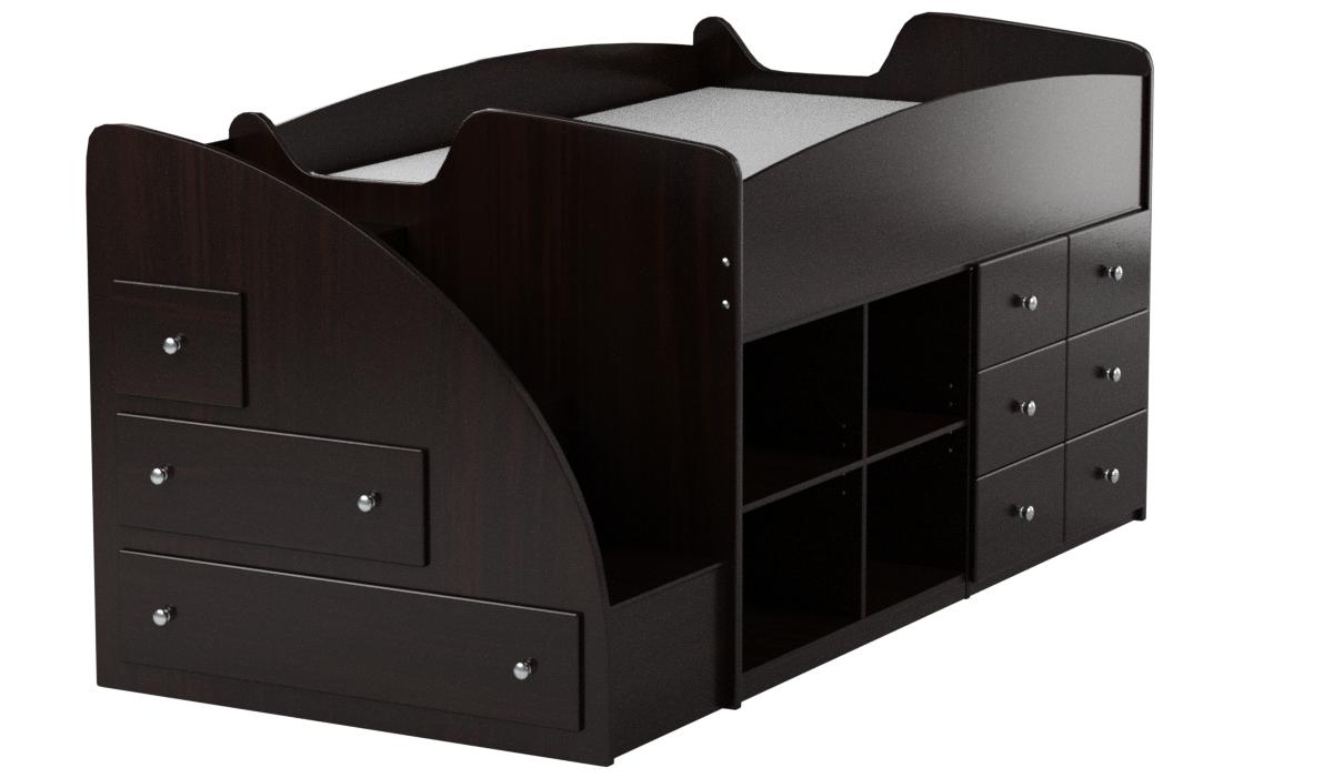embrace loft storage bed