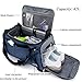 Sports Gym Bag with Shoes Compartment and Wet Pocket,42L Waterproof Duffel Bag for Men and Women,Durable Travel Duffel Bag with Shoulder Strap and Combination Lock