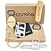 Bottle Opener Gift Set: 4 Stainless Steel Openers for Beer and Glass Bottles, Includes Handheld, Refrigerator Magnet, Dogtag and Wallet Sized 11-point Multi Tool in Rustic Burlap Bag