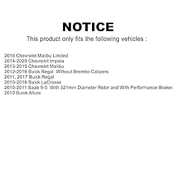 SIM Front Rear Semi-Metallic Brake Pads Kit