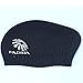 Padida Swimming Cap for Long Hair Women Silicone Waterproof Swim Cap Keep Average & Large Head Dry with Thick, Curly and Braided Hair, Amazing Summer Gift Swimmers Caps(Black)