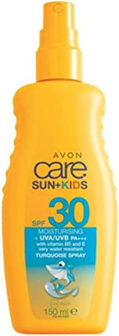 Avon Care Sun+ Kids SPF30 Moisturising Turquoise Sun Spray UVA UVB PA+++