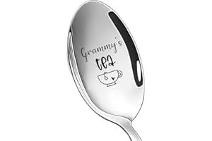 Grammy Christmas Gifts from Grandchildren Grandkids Grammy's Tea Spoon Gift for Grammy Grandma Birthday Christmas Gift for Na