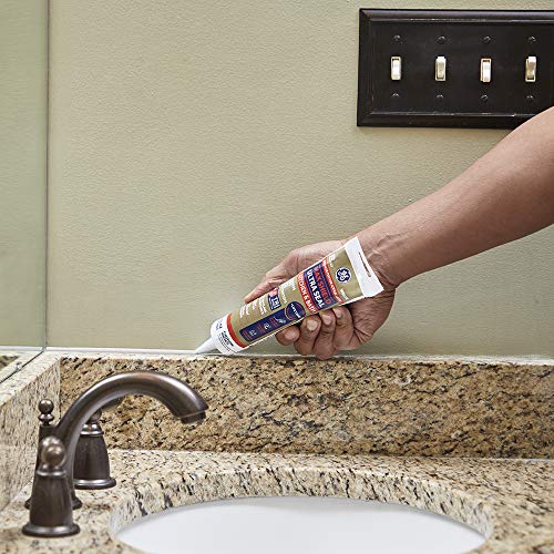 GE Momentive Performance Materials MAKB405CR Max Shield Ultra Seal Siliconized Acrylic Latex Sealant Caulk, Clear, 5.5oz - Thumbnail 3