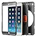 iPad mini Case, New Trent Gladius Mini iPad Case Compatible: iPad mini, iPad mini 2 and iPad mini 3 Rugged 360 Degree Rotation Leather Hand Strap with Built-in Stand, Screen Protector (not for mini 4)