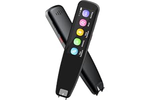 Language Translator Device, DOSMONO OCR Reading Pen, Dyslexia Reading Tool, 112 Languages Translator Device for Meetings Travelling Learning, Dictionary Pen, Book Reader, Exam Reading Pen
