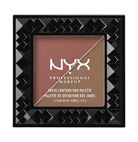 NYX Cosmetics Cheek Contour Duo Palette Wine & Dine - Thumbnail 4