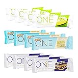One Bar Summer Birthday Flavors Protein Bar Variety Pack Key Lime Pie, Birthday Cake, and Blueberry Cobbler 12 - Bars New Flavor!