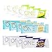 One Bar Summer Birthday Flavors Protein Bar Variety Pack Key Lime Pie, Birthday Cake, and Blueberry Cobbler 12 - Bars New Flavor!