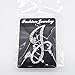 L'vow Clear Crystal Script Initial 26 Letter A - Z Brooch pin (J)