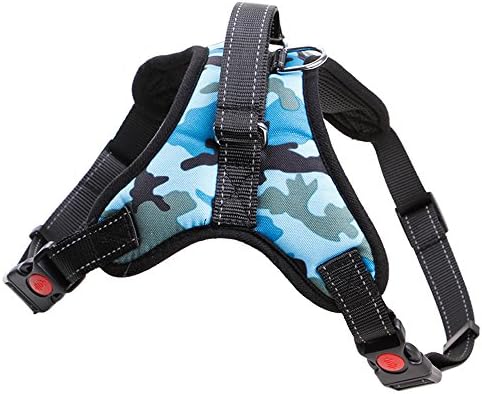 Bruce Brother No-Pull Dog Harness Reflective Adjustable Harness Pet Vest with Handle for Small Medium Large Dogs for Walking Hiking Traveling Training