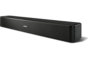 Bose Solo 5 TV Soundbar Sound System with Universal Remote Control, Black