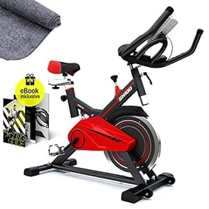 SPORTSTECH professionele hometrainer fiets | speedbike met 13 kg vliegwiel & e-book | hometrainer-fiets met video events…