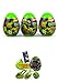 Three new Teenage Mutant Ninja Turtles surprise eggs with toy, candy sticker! As seen on YouTube videos! Great unboxing fun!