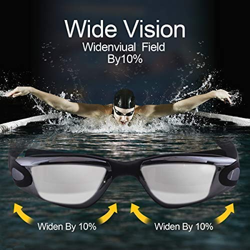 BOCCA Swim Goggles (Black)