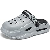 Fashion Comfortable Platform Clogs for Men, 4CM Height - Increasing, Cloud Slides, Casual Slippers, Beach Shoes, Cool Sandals