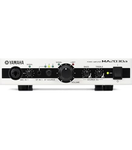 Amazon.com: Mixer Amp with 3 Stereo Inputs and 2 Microphone Inputs