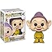 Funko POP! Disney's Snow White and the Seven Dwarfs Dopey Dwarf and Princess Snow White Toy Action Figure - 2 POP BUNDLE