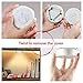 Puck Lights with Remote Control - RGB Color Changing Closet Tap Light,Battery Powered Touch Light under-Cabinet Lighting,Push Ambiance Lighting for Wedding Party Holiday,3 Pack