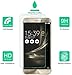 [2-Pack] Asus ZenFone 3 Screen Protector, Dmax Armor [Tempered Glass] 0.3mm 9H Hardness, Anti-Scratch, Anti-Fingerprint, Bubble Free, Ultra-clear