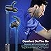 TaoTronics Bluetooth Headphones, Sweatproof Wireless in Ear Earbuds, Sports Magnetic Earphones with Built in Mic (IPX6 Waterproof, aptX Stereo, 7 Hours Playtime, CVC 6.0 Noise Cancelling Microphone)