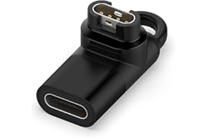 KISSMART USB C Charger Adapter for Garmin Watch Fenix 8 7X 7S 7 Pro, Forerunner 965 955 945 935 745 265 255 245 165 55 45, Approach S10 S12 S40 S42 S60 S62 S70, Vivoacitve 3 4 5, Instinct, Venu 2 2S 3 (1)