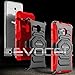 Alcatel OneTouch Fierce XL Case, Evocel [New Generation Series] Belt Clip Holster, Kickstand, & Dual Layer for Alcatel OneTouch Fierce XL 5054 (2015 Release), Red