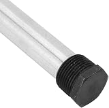 Garosa Water Heater Anode Rod 21X320mm Flat Bottom NPT 3/4 Thread Solid view 4