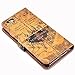 iphone 6 Case Hogwarts Marauder's Map Vintage Old Pattern Leather Wallet Card Flip Stand Case with Always Back Cover For IPHONE 6 6S