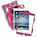 ACEGUARDER Apple Ipad Mini 2 Mini 1&2 Case Waterproof Rainproof Shockproof Kids Proof Case for Ipad Mini 2 Mini 1&2(Gifts Outdoor Carabiner + Whistle + Handwritten Touch Pen)(PINK CAMO ROSE)