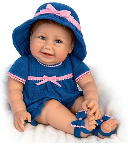 Amazon.com: The Ashton-Drake Galleries Little Livie Silicone Baby