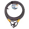 VINZ Kibo luskabel ø20mm | ART 1 certificaat | staalkabel met kunststof ommanteld | kabelslot oprolbaar 3m – 10m lang…