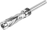 SpeTool 1/4in Shank Spiral Compression Flush Trim Router Bit 1/2in Dia Dual view 7