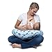 Boppy Nursing Pillow and Positioner, Whale Blue, 0-12 Months