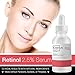 GENIUS Retinol 2.5 Serum | The Smart Retinol Serum, with Hyaluronic Acid + Vitamin C Added GENIUS-ly Remove Fine Lines and Wrinkles (Face, Neck, Eye) 1FL Oz.